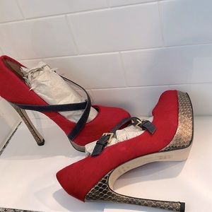 Red River Island pumps in size 40. 5 inches. Made in Brazil